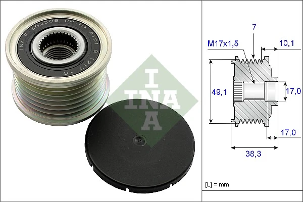 Alternator Freewheel Clutch